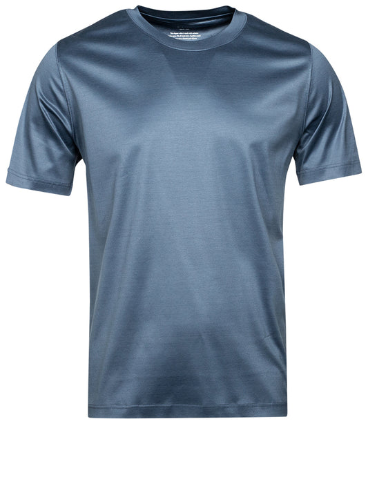 Filo Di Soczia Crew Neck T-Shirt Mid Blue