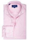 Slim Pique Jersey Slim Shirt Pink