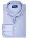 ETON Contemporary Pique Jersey Shirt Blue