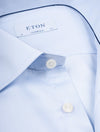 ETON Contemporary Hairstripe Shirt Blue