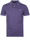 RALPH LAUREN Mesh Polo Shirt Purple