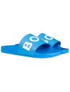 Hugo Boss Bay Slide Sandals Blue