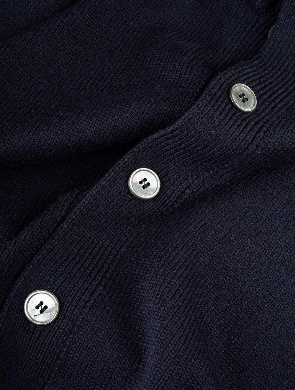 Gran Sasso Button Up Cardigan Navy 6 button 7