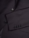 Canali Classic Suit Navy 2 Piece 2 Button Notch Lapel Soft Shoulder Flap Pockets 5