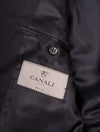 Canali Classic Suit Navy 2 Piece 2 Button Notch Lapel Soft Shoulder Flap Pockets 6