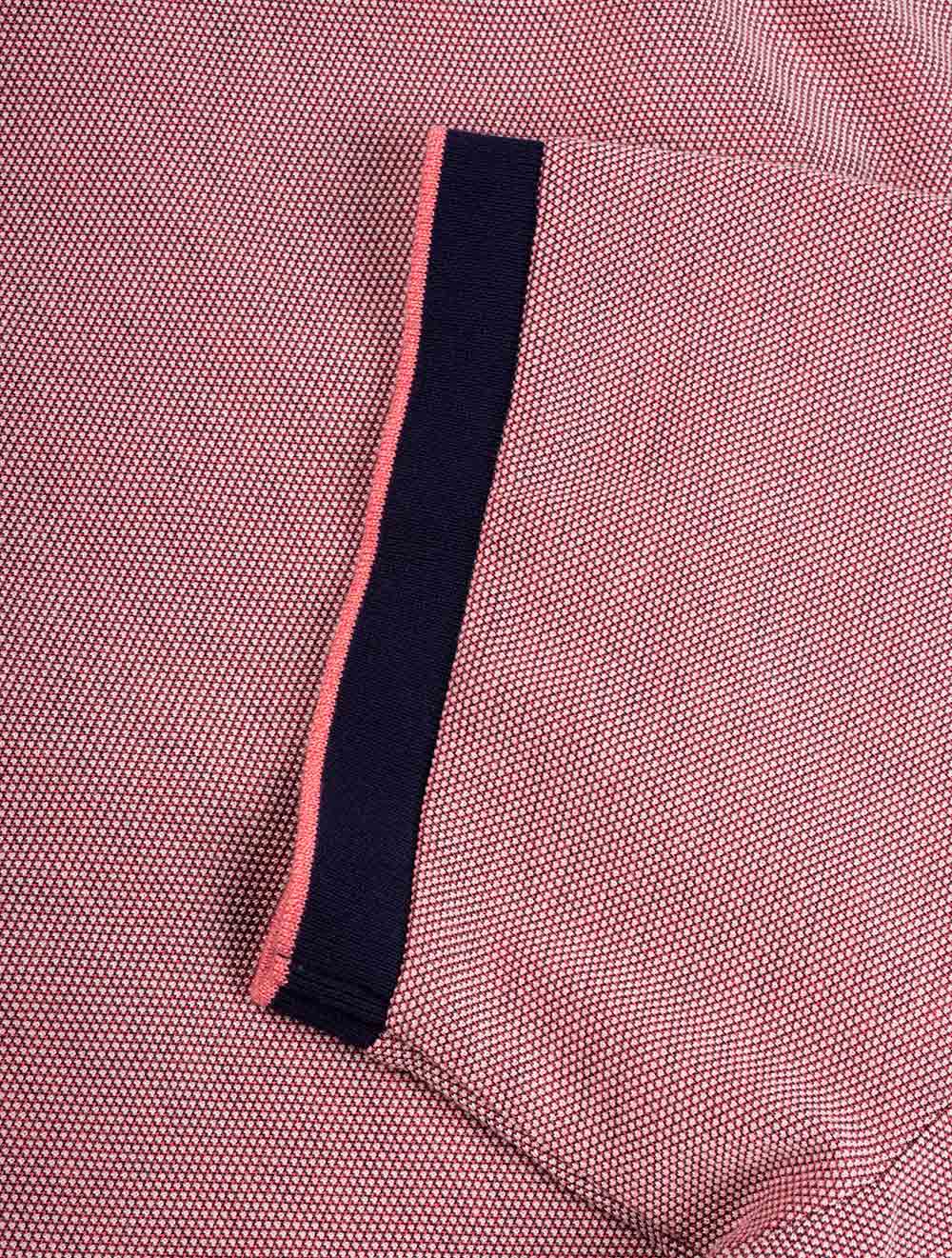GANT 4-Color Oxford Piqué Rugger Paradise Pink