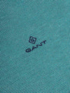 GANT 4-colour Oxford Pique Ss Rugger Deep Turquoise