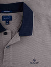 GANT 4-colour Oxford Pique Ss Rugger Grey Melange