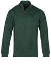 GANT Sacker Rib Half-Zip Sweatshirt tartan Green Melange