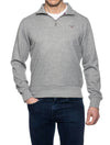 GANT Original Half-Zip Sweatshirt Grey Melange