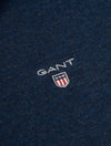 GANT Original Full-Zip Marine Melange Cardigan