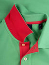 GANT Contrast Collar Pique Short Sleeved Rugger Absinthe Green