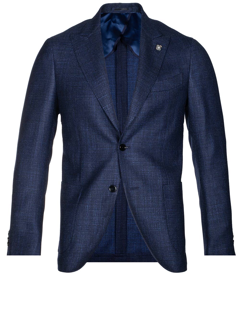 Lardini Wool & Silk Sports Jacket Blue MI