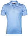 Paul And Shark Organic Cotton Piqué Polo With Embroidered Logo Blue