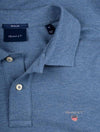 GANT Original Denim Blue Piqué Polo Shirt