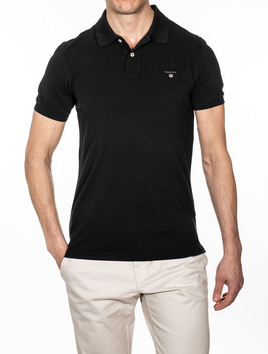 GANT Original Piqué Polo Shirt Black