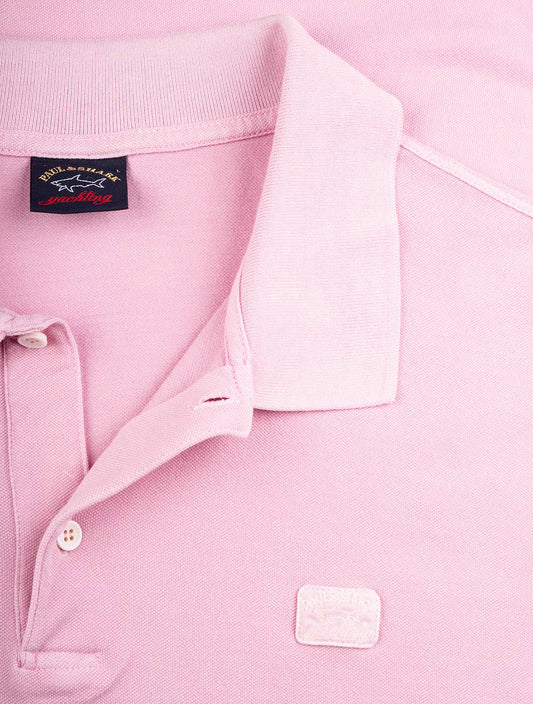 Organic Polo Shirt Pink