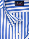 Paul And Shark Stripe Shirt Blue