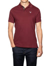 BARBOUR Tartan Pique Polo Ruby Red