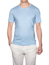 DRESSLER Pima Cotton T Shirt Blue