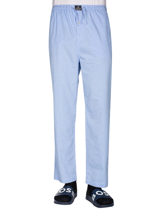RALPH LAUREN Cotton Pyjama Pants Blue