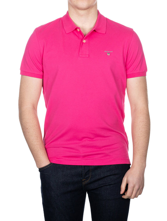 GANT Original Piqué Polo Shirt Hyper Pink