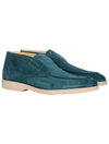 Moreschi Petrol Suede Ankle Boot