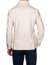 Dressler Steel Casual Jacket Beige 3 Button Single Breasted Unlined 3