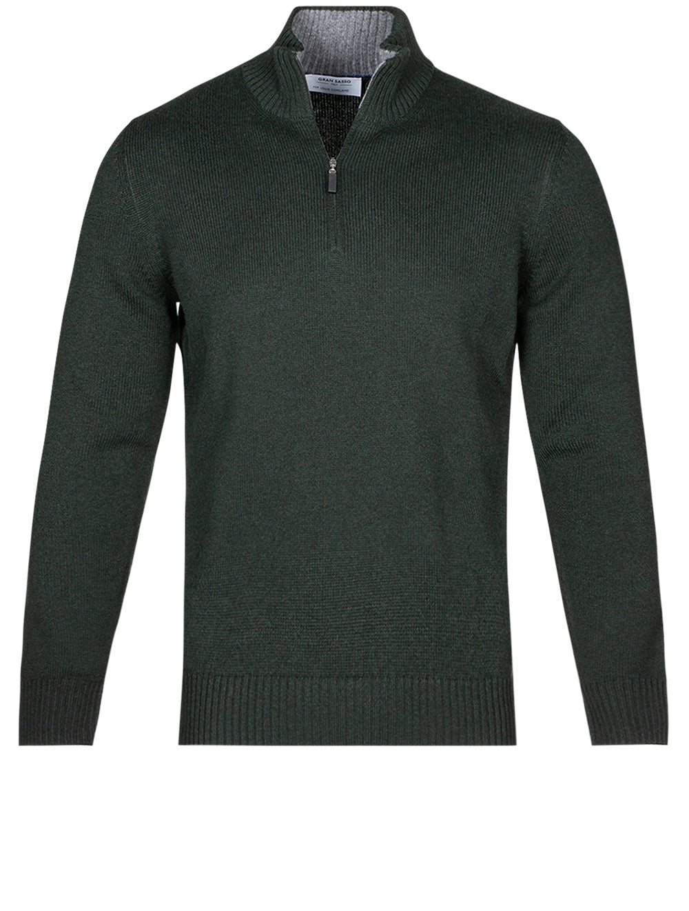 Gran Sasso Half-Zip Jumper Green MI