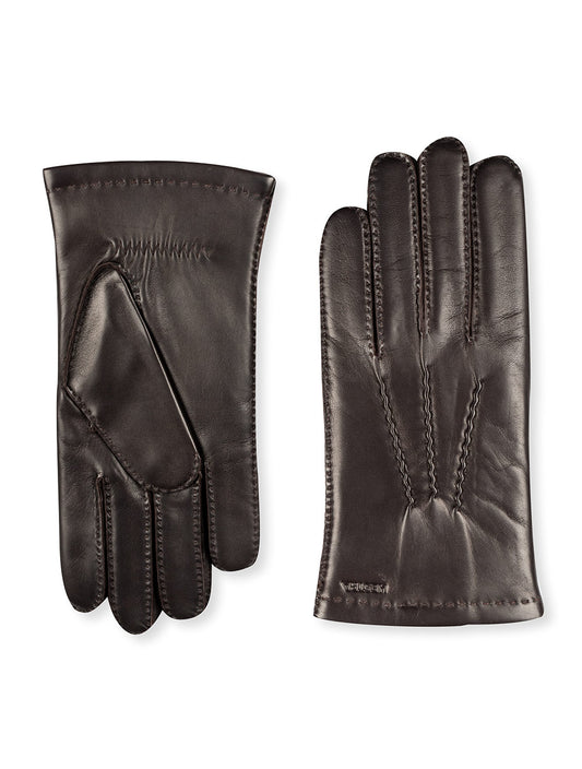 Hestra Edward Leather Gloves Espresso