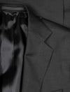 Louis Copelands Guabello Super 130 Suit Charcoat 2 Piece 2 Button Notch Lapel Soft Shoulder Flap Pocket 2