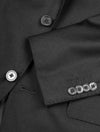 Louis Copelands Guabello Super 130 Suit Charcoat 2 Piece 2 Button Notch Lapel Soft Shoulder Flap Pocket 3