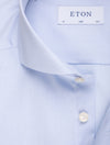 ETON Slim Fit Extreme Cut Away Shirt Blue