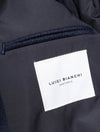 LUBIAM Wool Cashmere Overcoat Blue