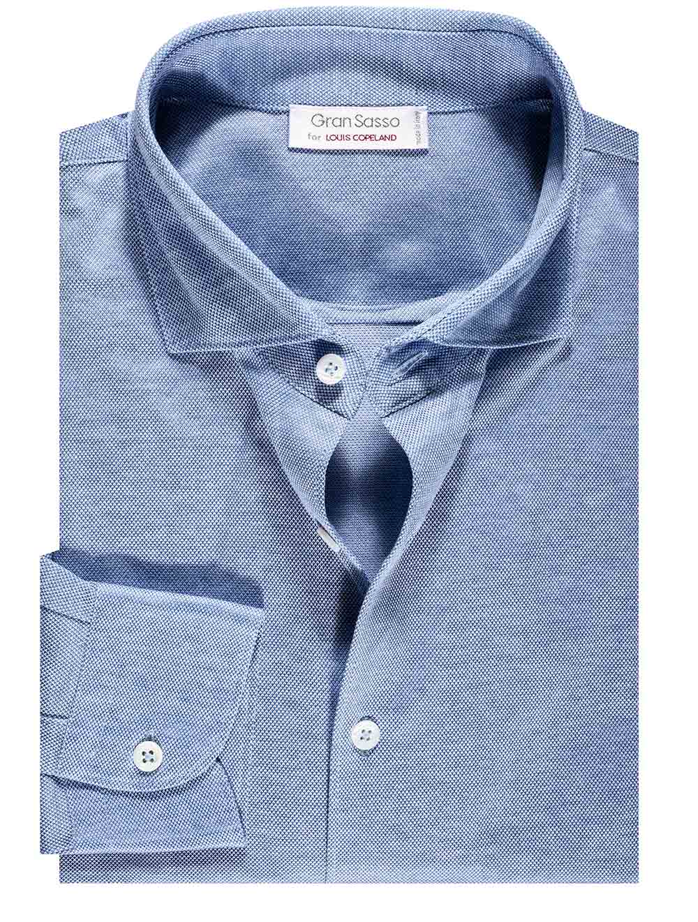 Gran Sasso Jersey Blue Shirt Blue AI4