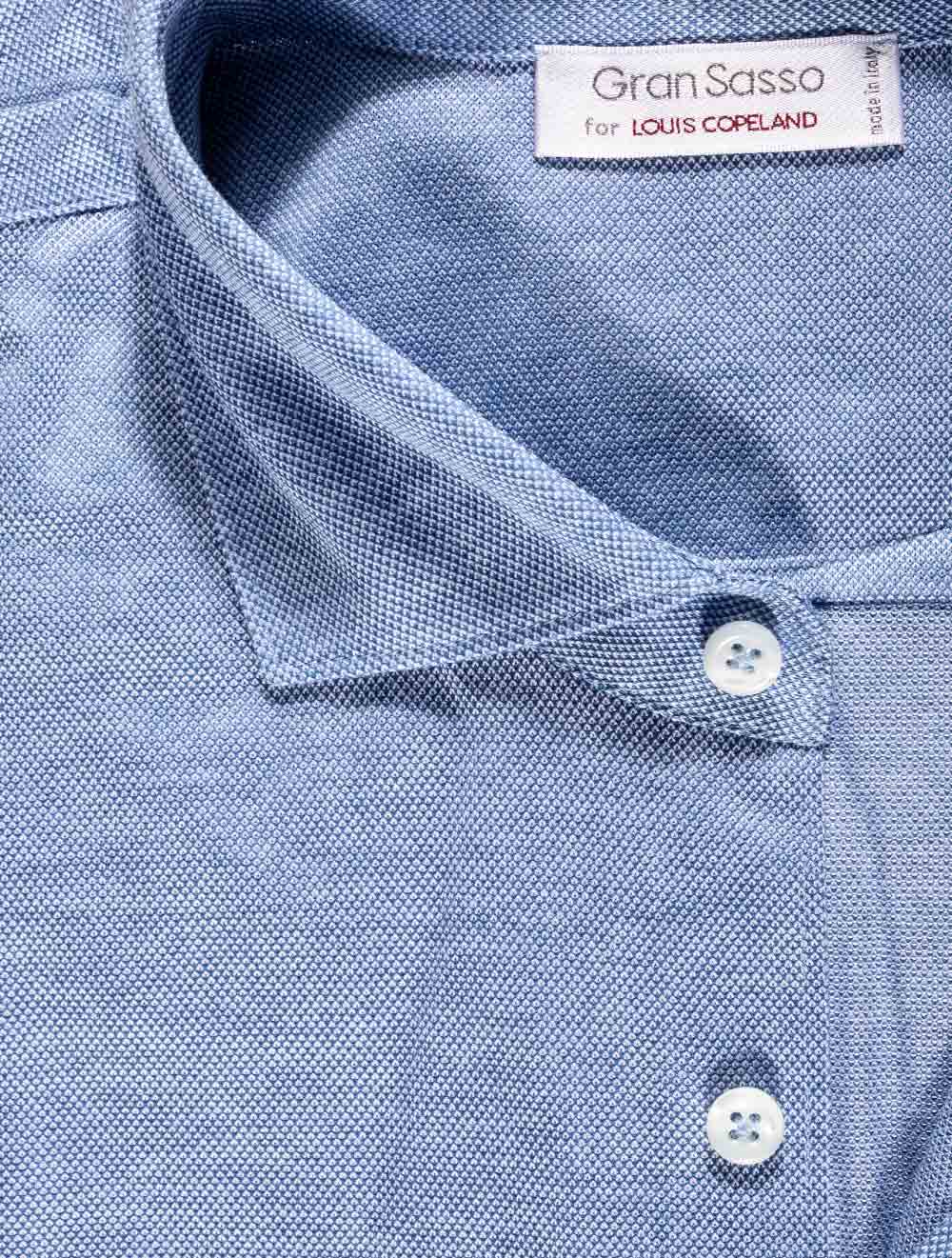 Gran Sasso Jersey Blue Shirt Blue AI5