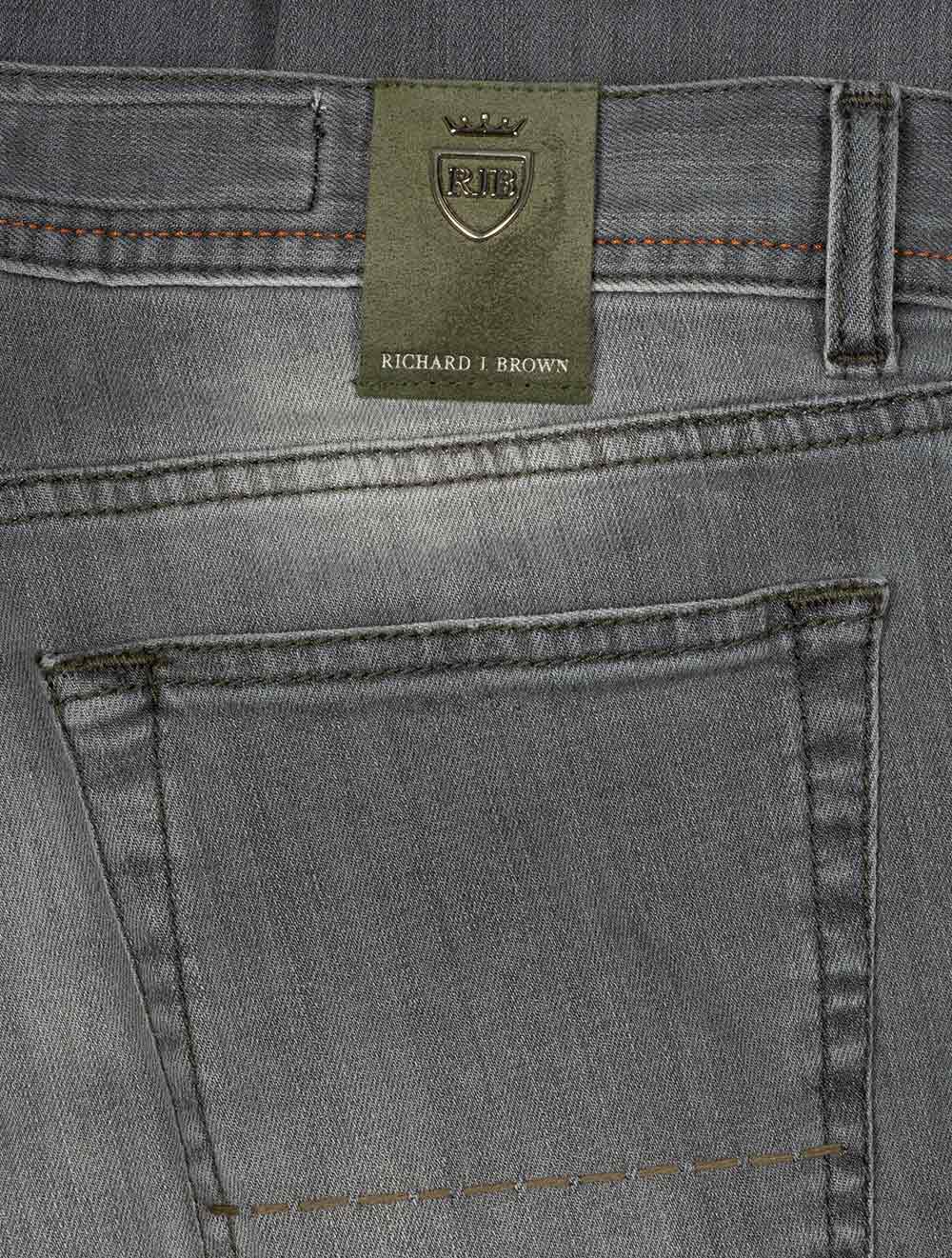 Richard J Brown Tokyo Icon 5 Pocket Jean Grey AI2