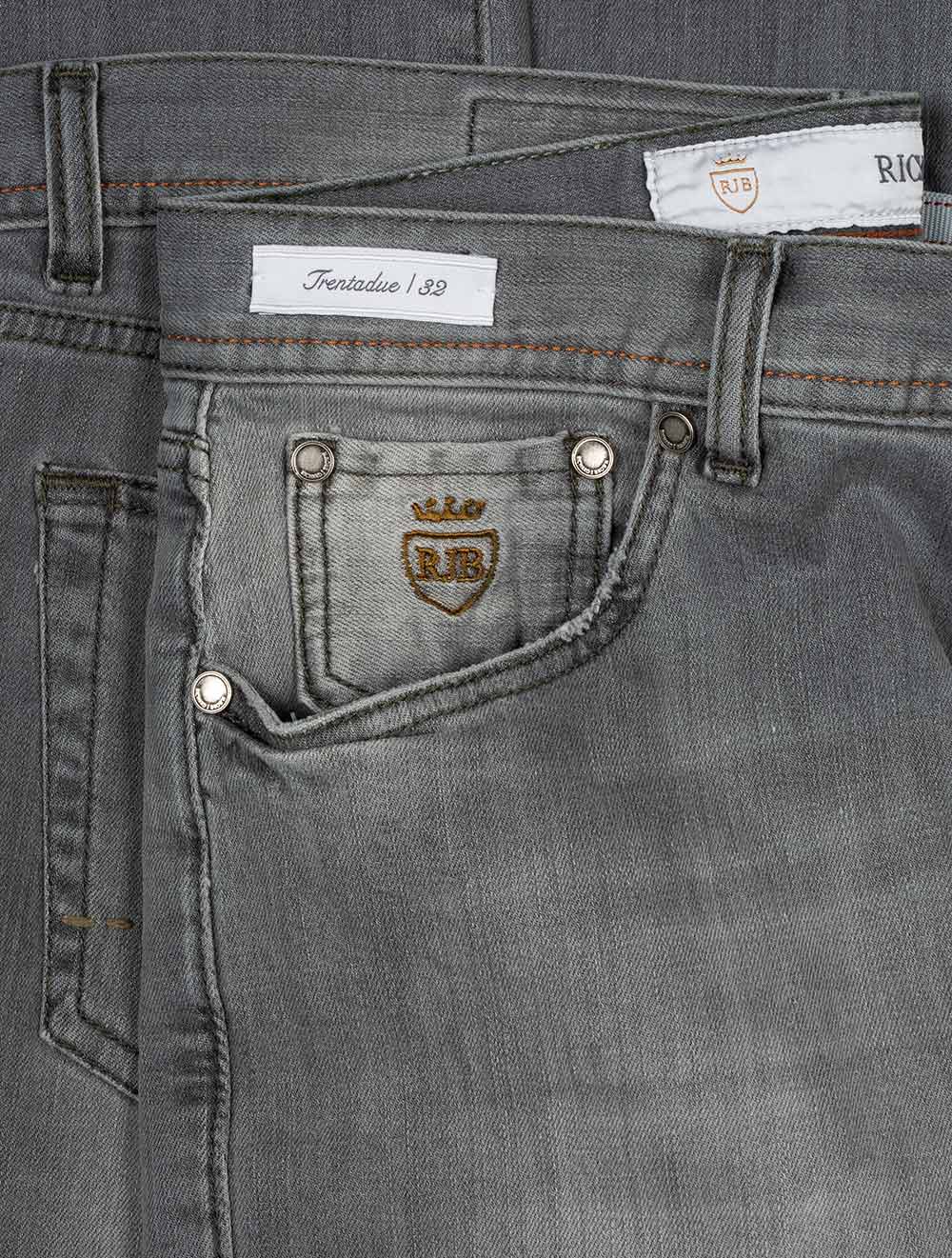 Richard J Brown Tokyo Icon 5 Pocket Jean Grey AI3