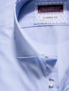 Erne Thomas Mason Blue Hairstripe Classic Fit Shirt