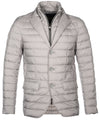 Henro Padded Button Up Jacket With Insert Grey