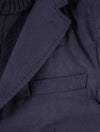 Navy Padded Blazer Inlay Jacket