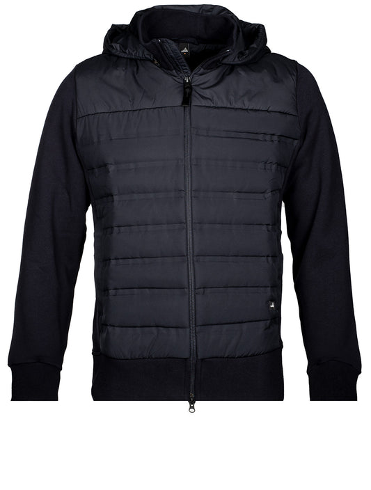 WAHTS Smith Quilted Sweat Jacket Dark Navy