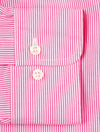 GANT Regular Fit Banker Stripe Broadcloth Shirt Aqua Pink