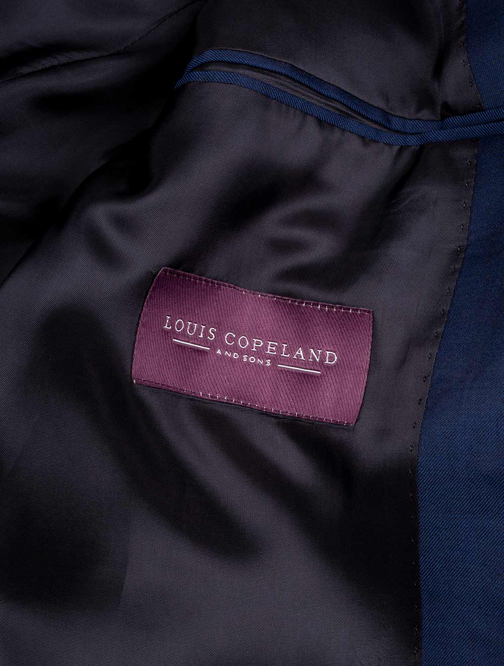 Louis Copeland Plain Suit Blue AI8