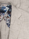 Louis Copeland Loro Piana Summertime Suit Beige 2 piece 2 button notch lapel soft shoulder flap pockets 2
