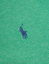 Pima Texture Half Zip Pullover Green