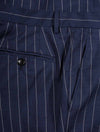 Louis Copeland Inch Stripe Double Breasted Suit