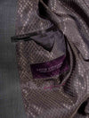 Louis Copeland Zignone Suit Grey 2 Piece 2 Button Notch Lapel Flap Pockets 5