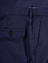 Louis Copeland Zignone Suit Blue 2 Piece 2 Button Notch Lapel Flap Pockets 6