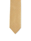 Floral Silk Tie - Gold
